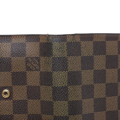 Louis Vuitton Damier Ebene French Purse Wallet 8 of 10