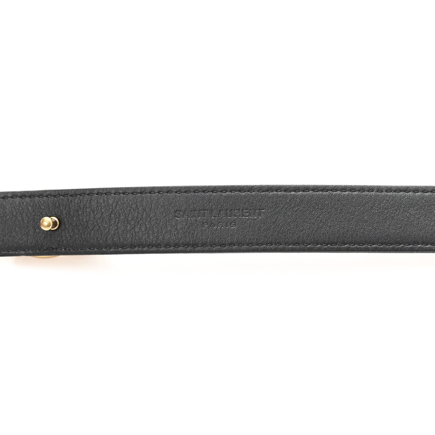 Smooth Calfskin Maillon Belt 80 32 Black