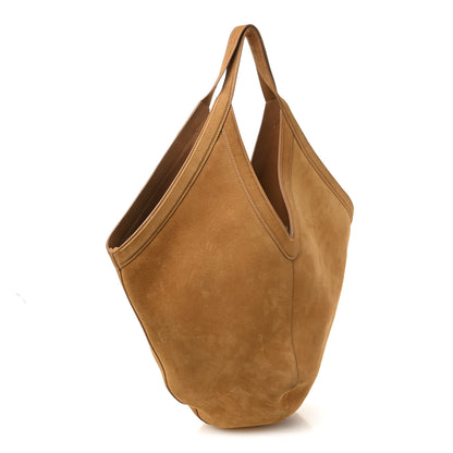 Mansur Gavriel Suede Soft M Hobo Caramel 3 of 12