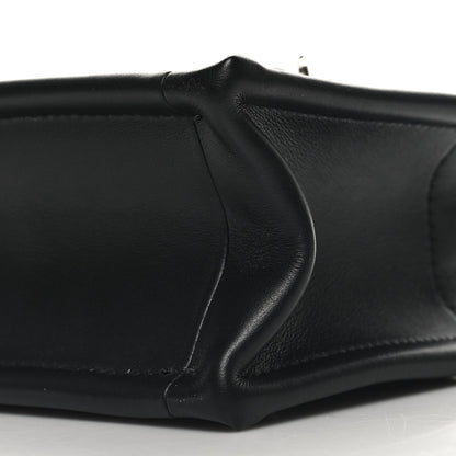 Christian Dior Calfskin Macrocannage Mini Book Tote Black 10 of 10