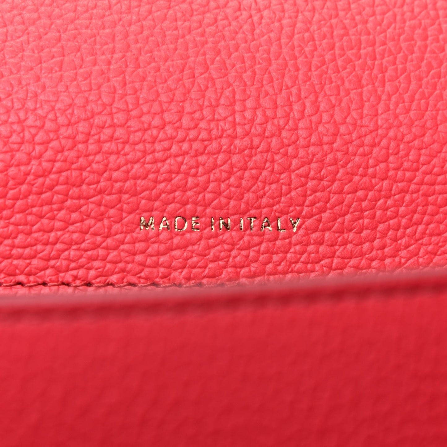Calfskin Studded Small Patricia Satchel Chinese Red