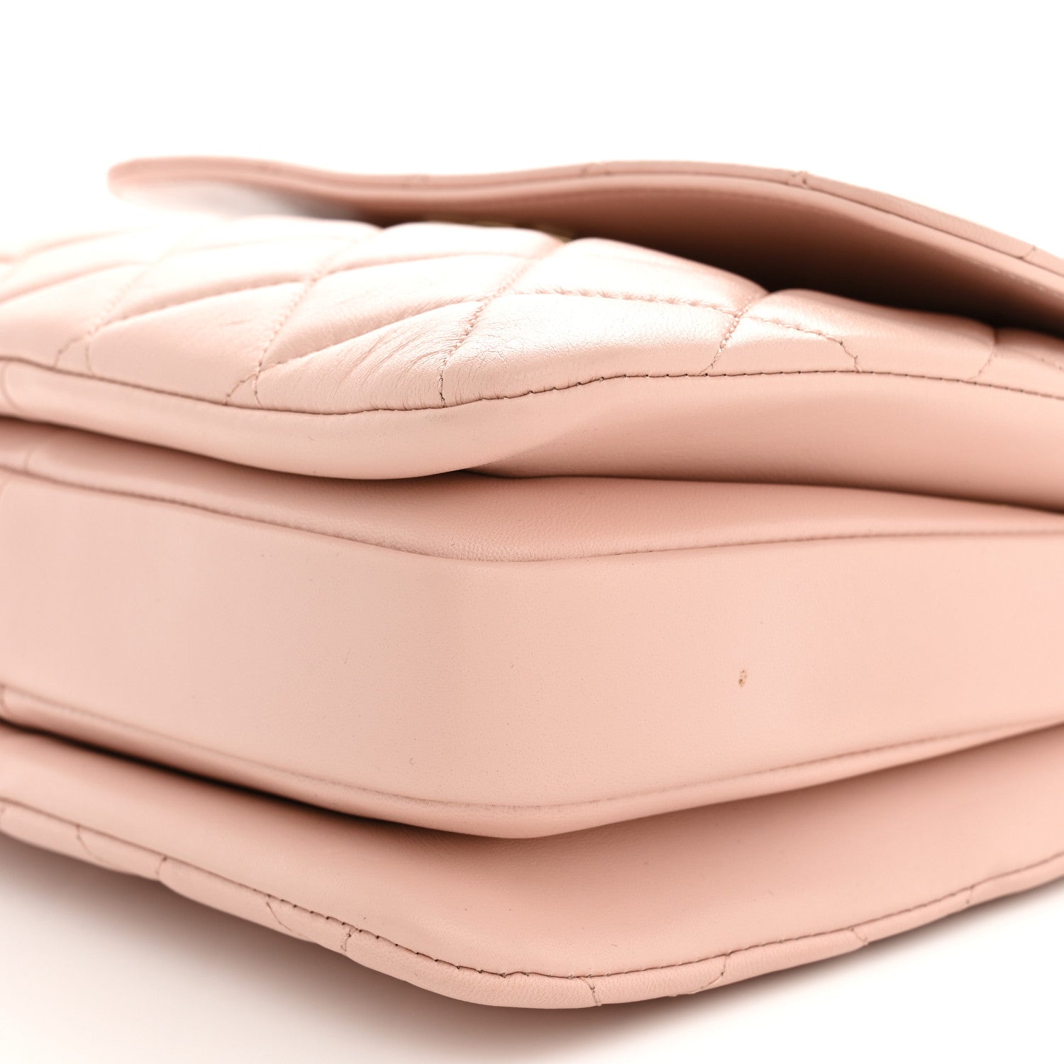 Chanel Lambskin Quilted Small Trendy CC Dual Handle Flap Bag Light Beige Light Pink 11 of 14