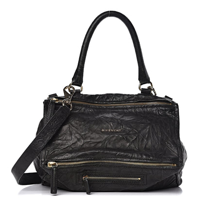 Givenchy Tumbled Sheepskin Medium Pandora Black 1 of 17