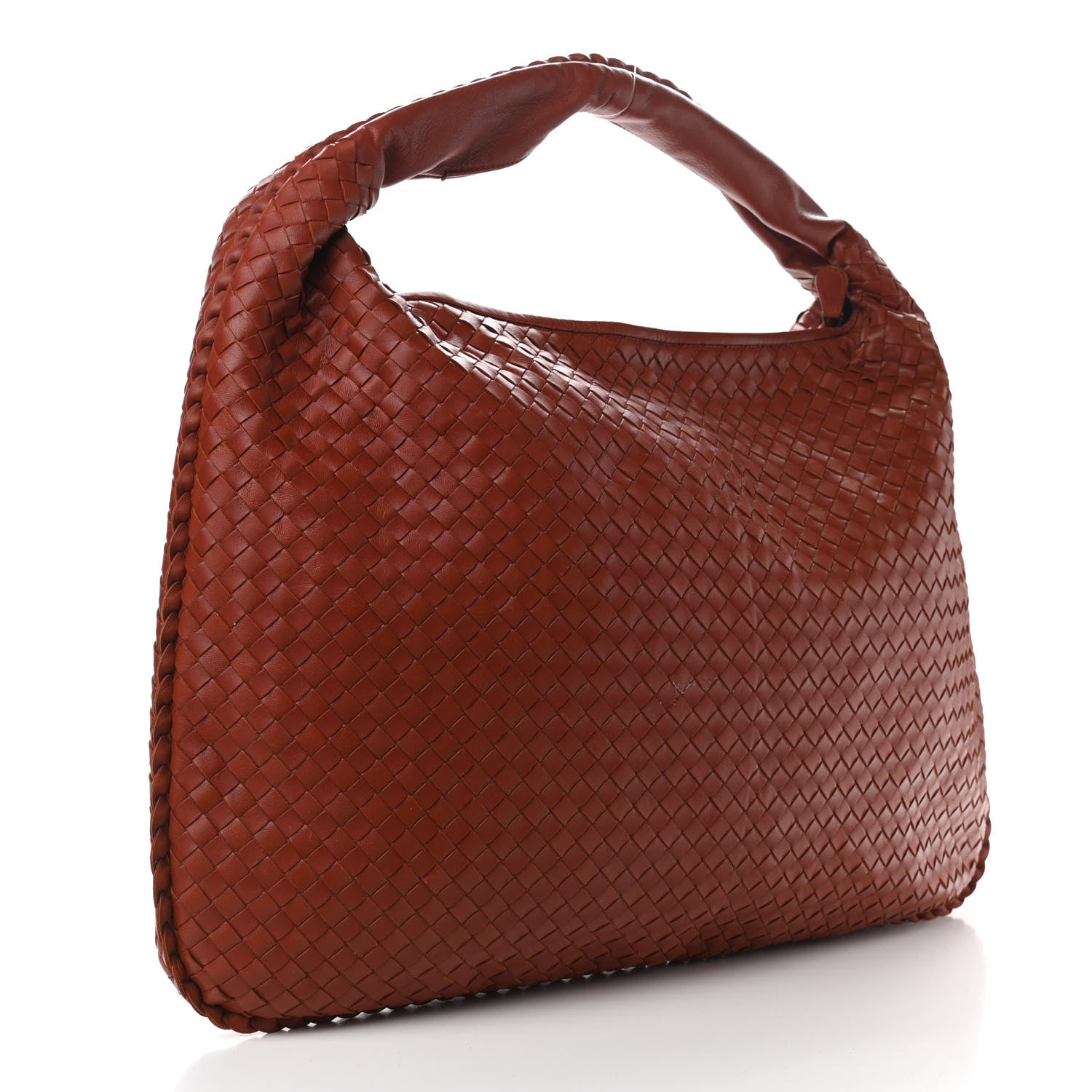 Bottega Veneta Nappa Intrecciato Maxi Veneta Hobo Tea 3 of 13