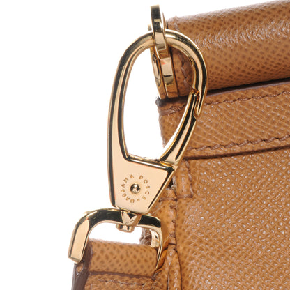 Dolce & Gabbana Vitello Medium Miss Sicily Satchel Camel 5 of 9