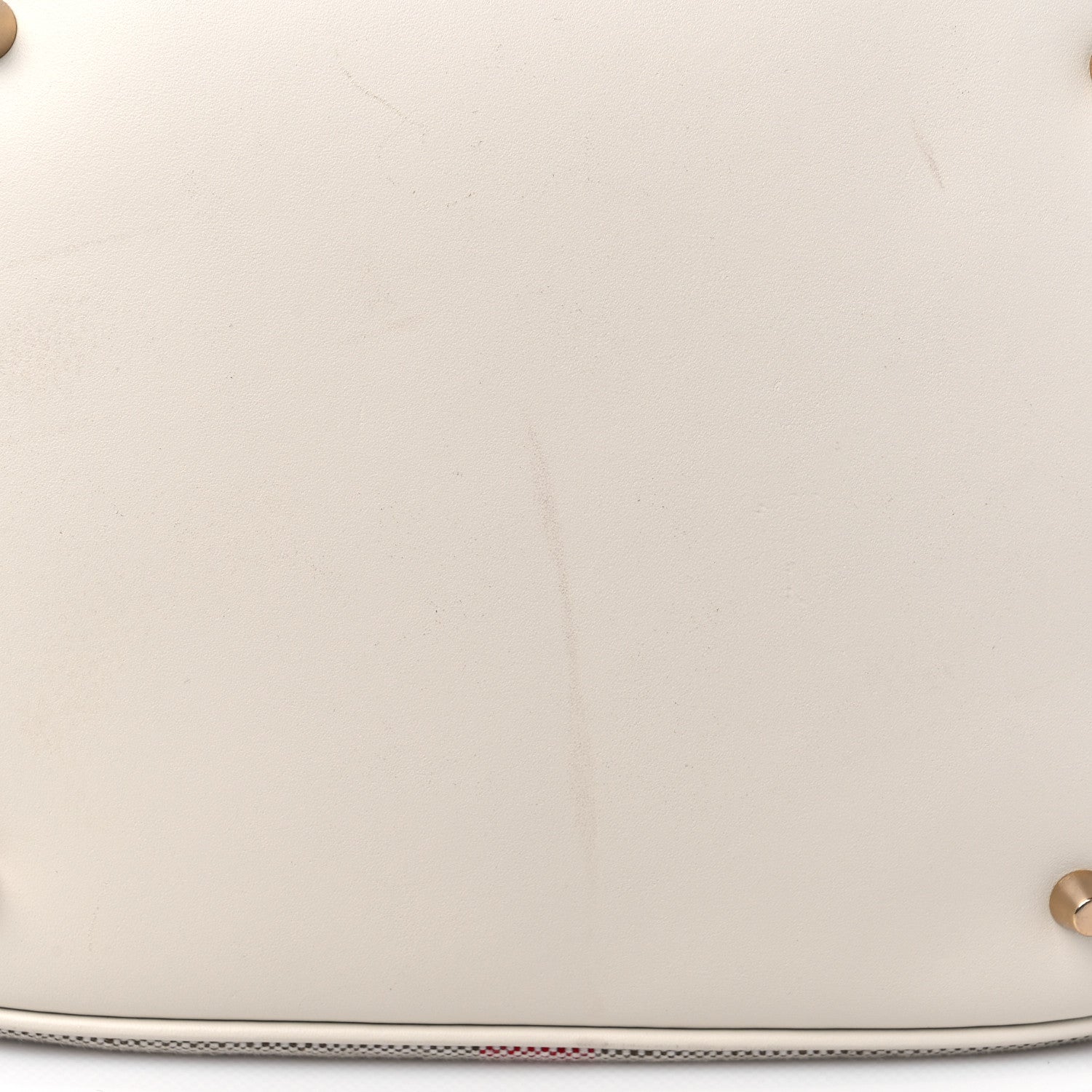 Burberry Canvas Mega Check Medium Ashby Hobo White 12 of 13