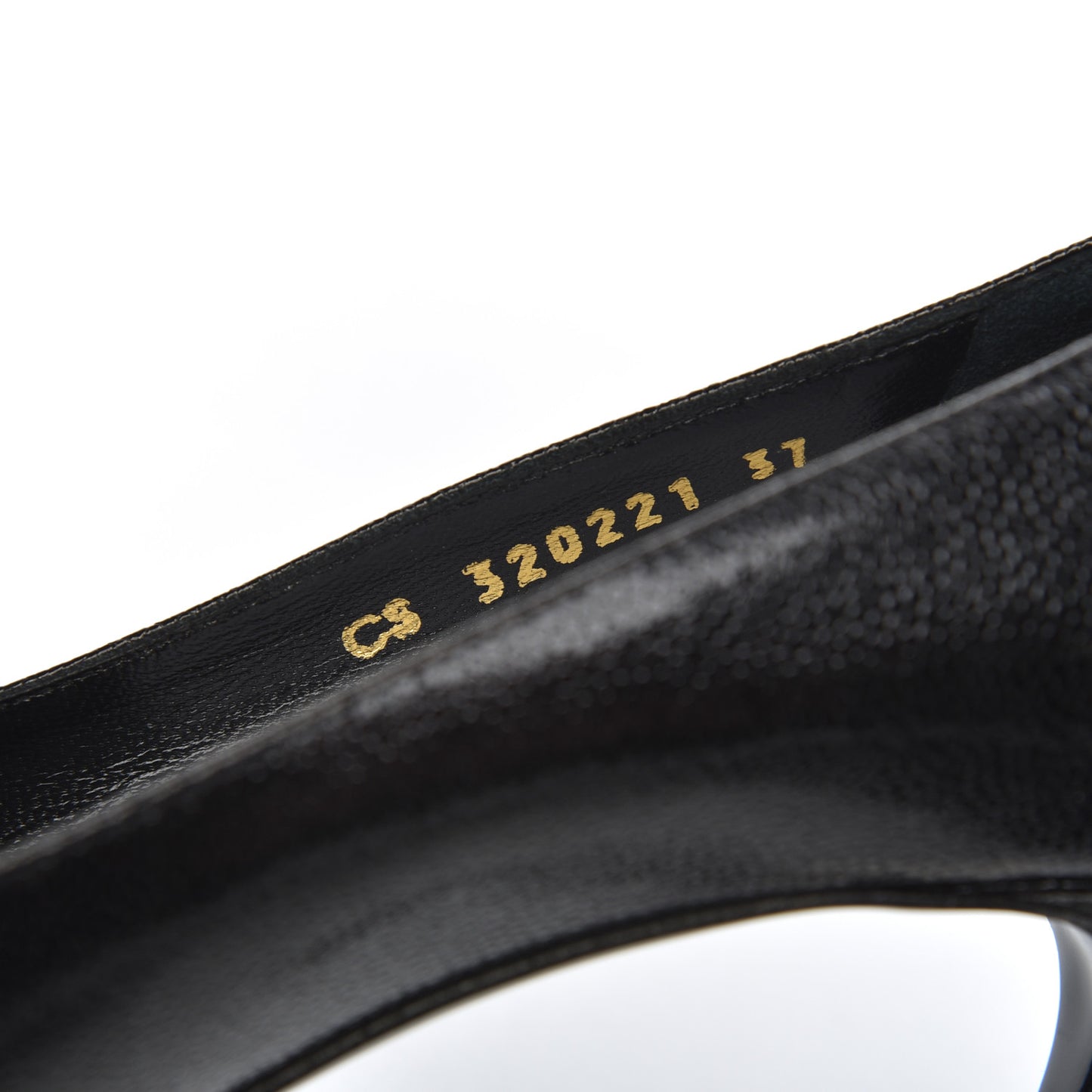 Patent Grain de Poudre Janis 80 Escarpin Pumps 37 Black