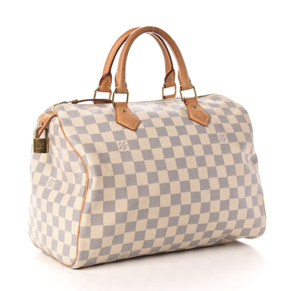 Louis Vuitton Damier Azur Speedy 30 3 of 12
