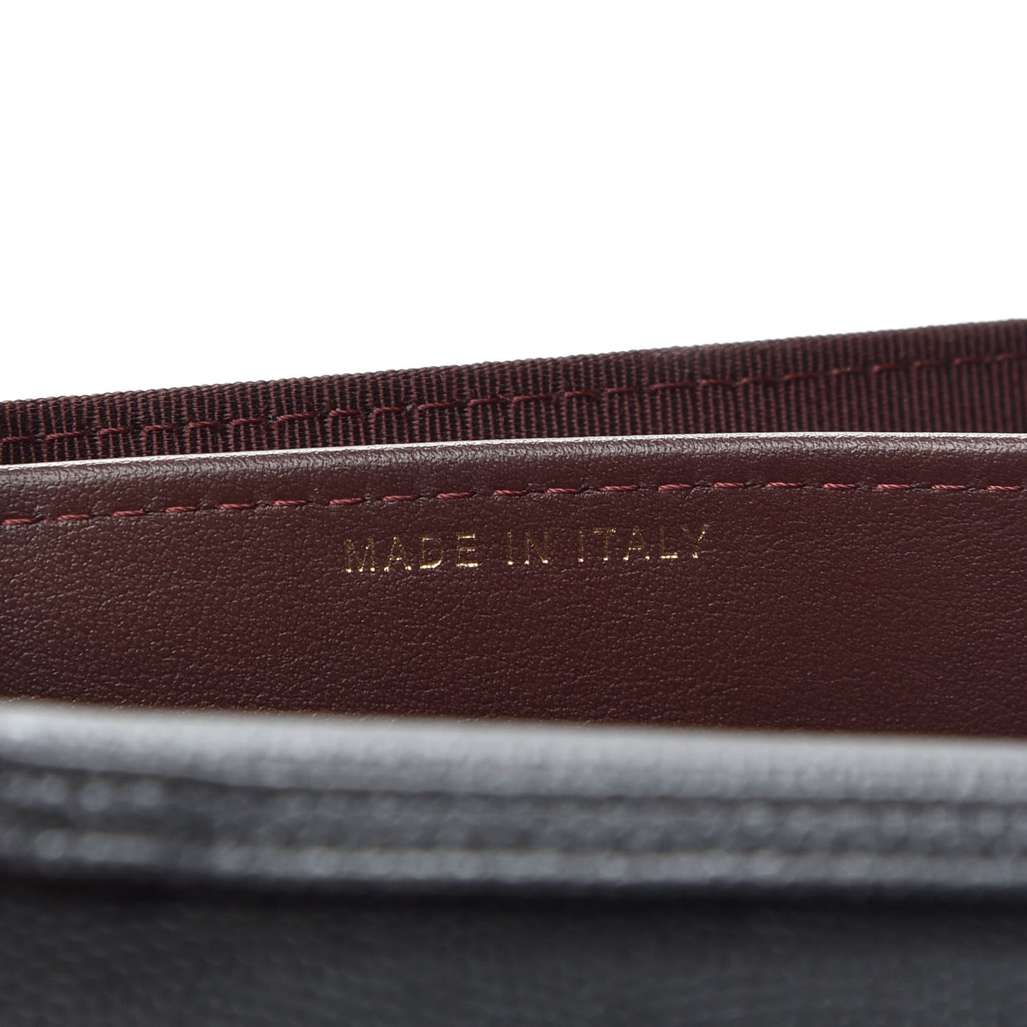 Caviar Quilted Flap Card Holder On Chain Black