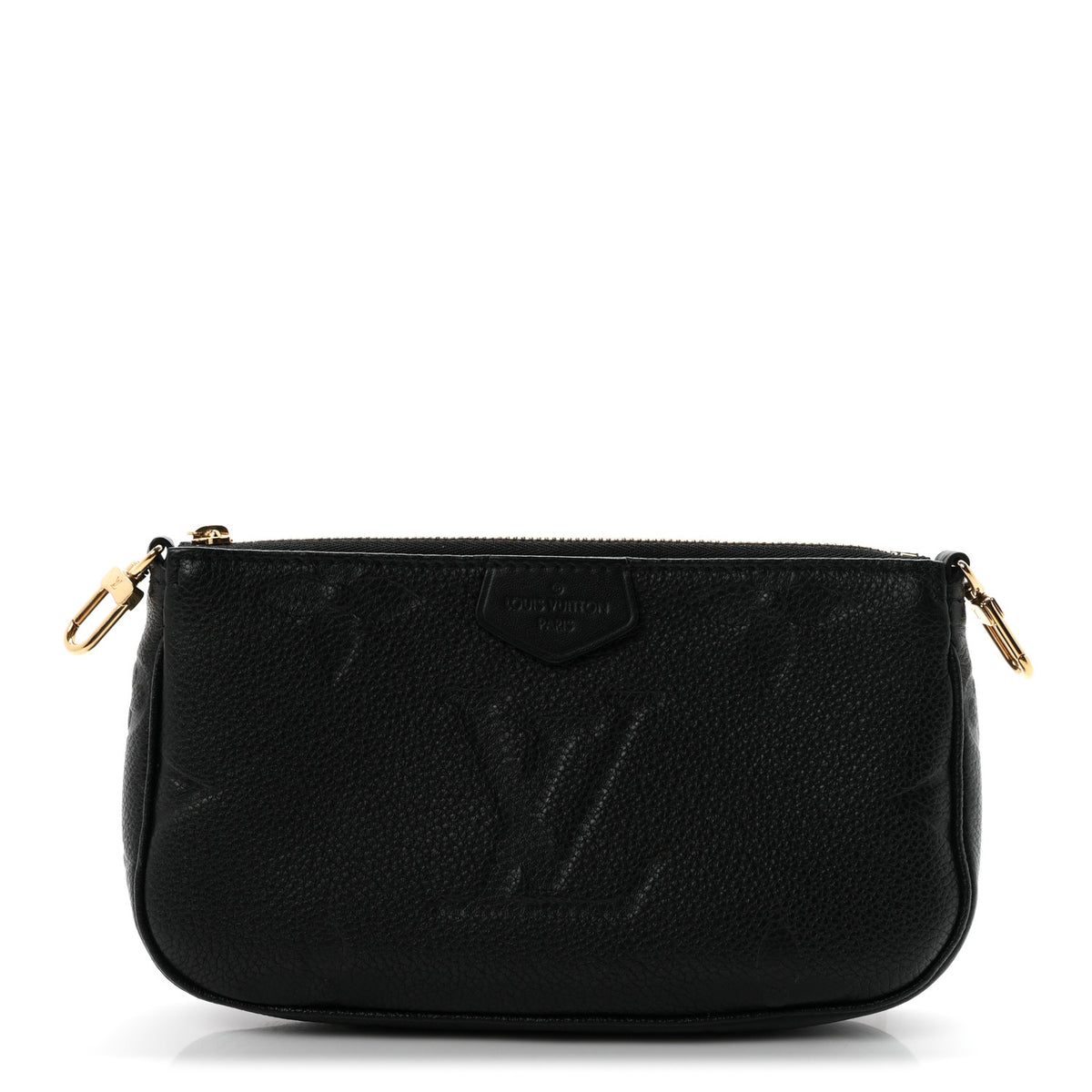 Louis Vuitton Empreinte Monogram Giant Multi Pochette Accessories Small Pochette Black 1 of 6