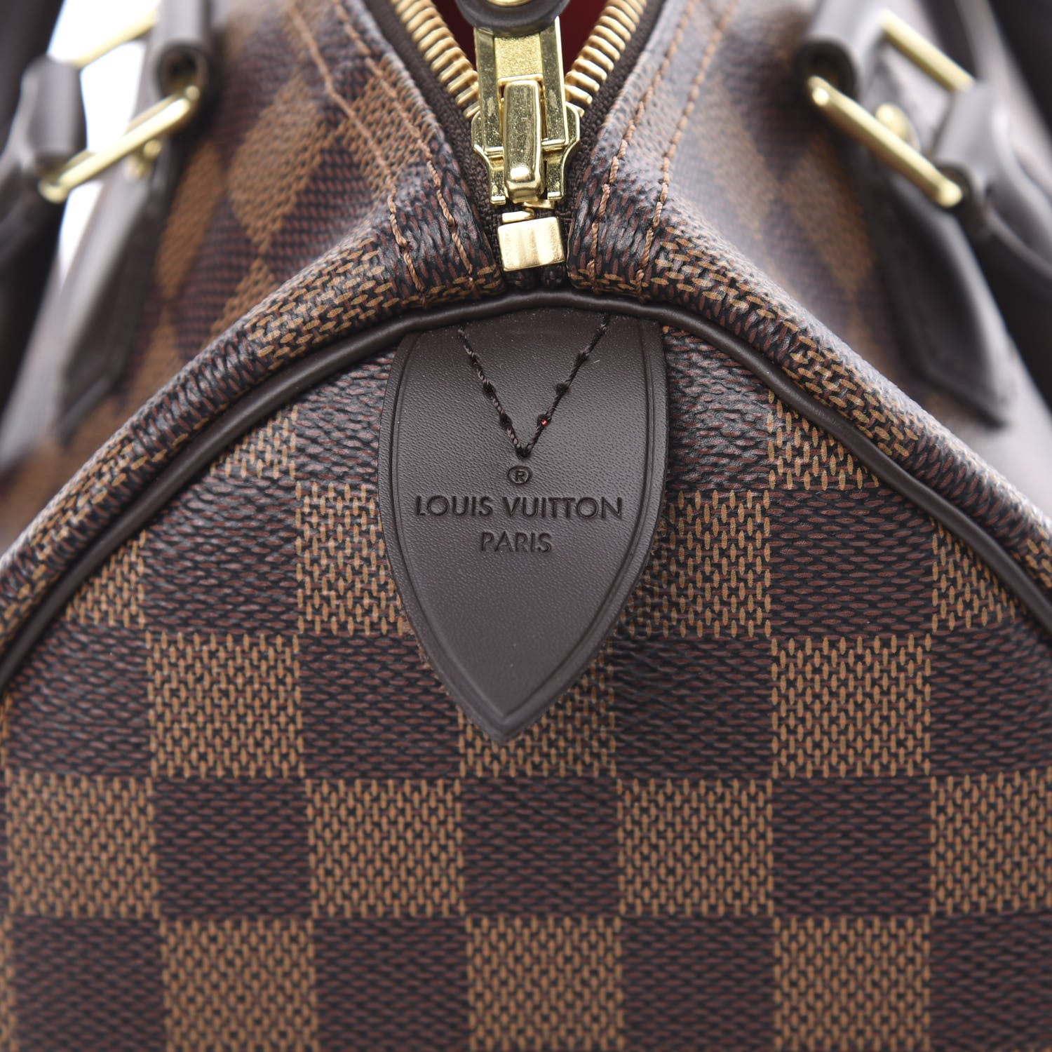 Louis Vuitton Damier Ebene Speedy 25 6 of 13