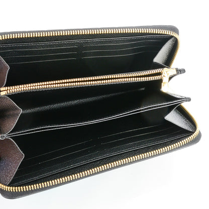 Louis Vuitton Epi Damier Race Zippy Wallet Blue Vert 5 of 7