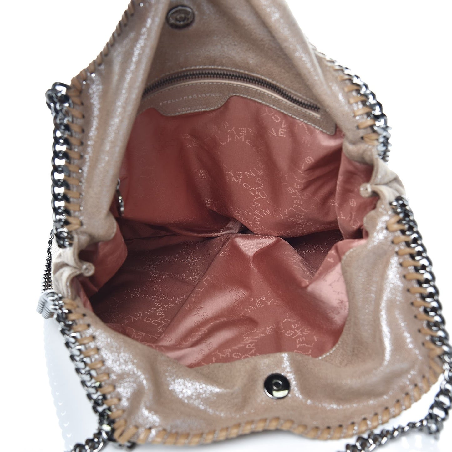 Shaggy Deer Small Falabella Tote Taupe