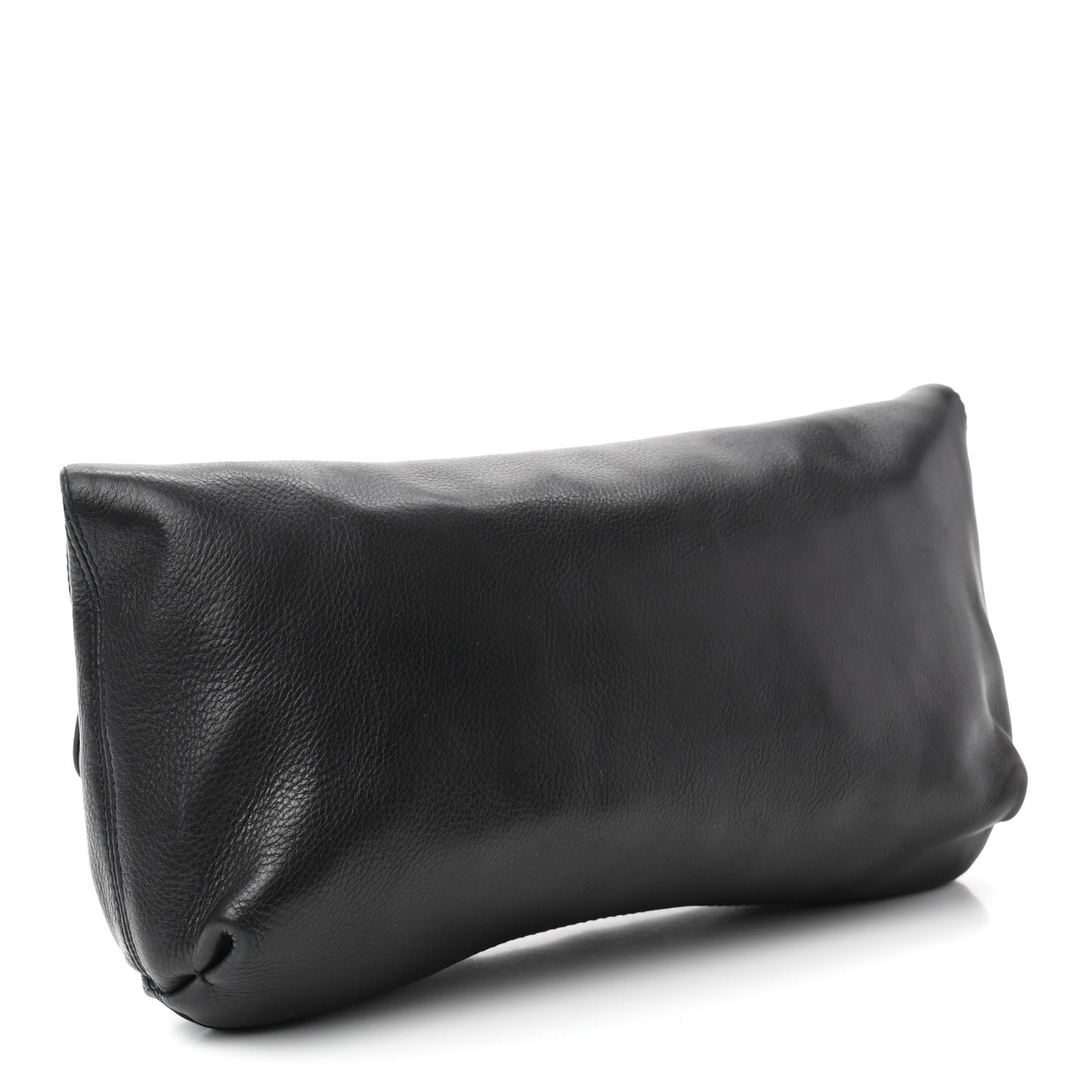Calfskin Happy Clutch Black
