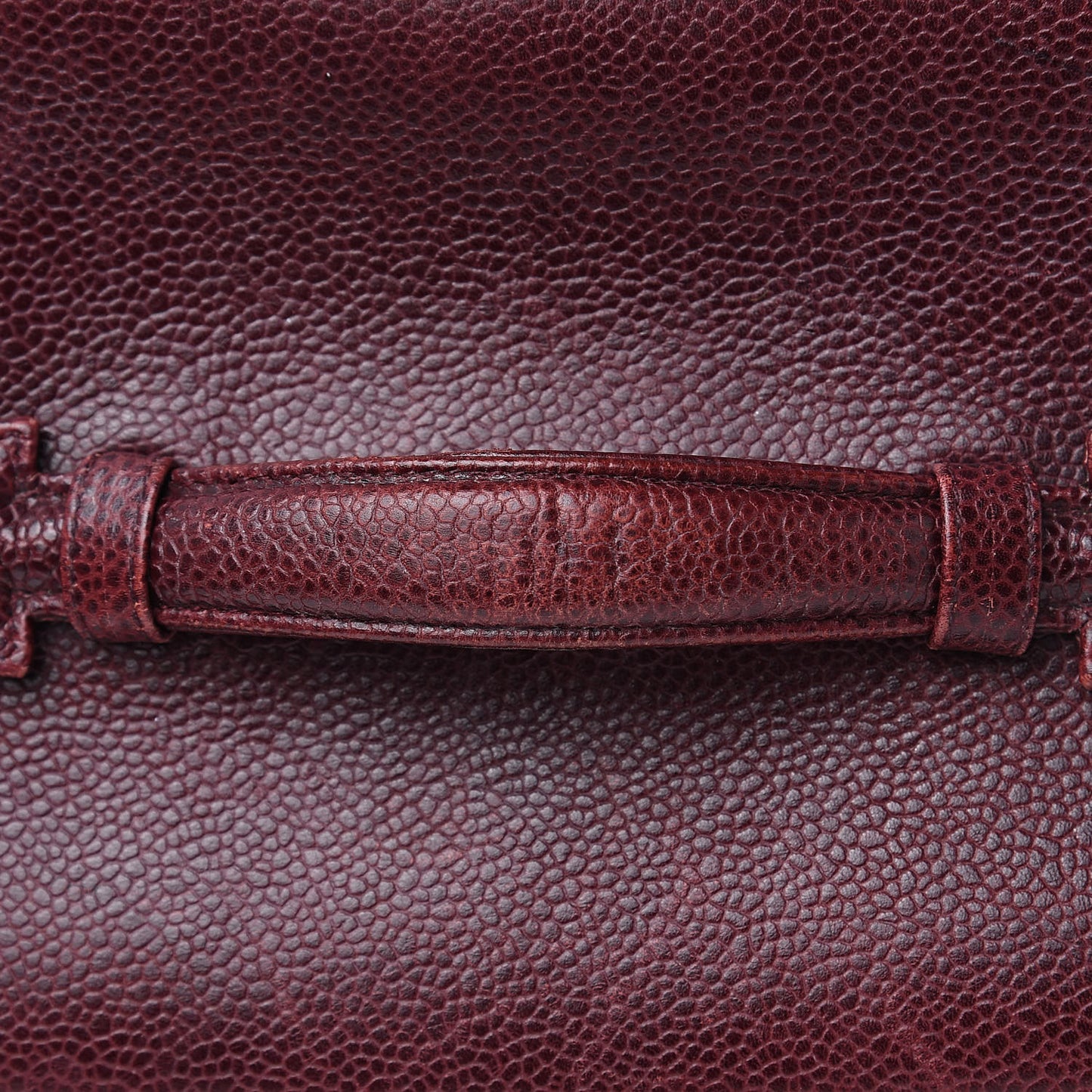 Caviar Vanity Cosmetic Case Burgundy