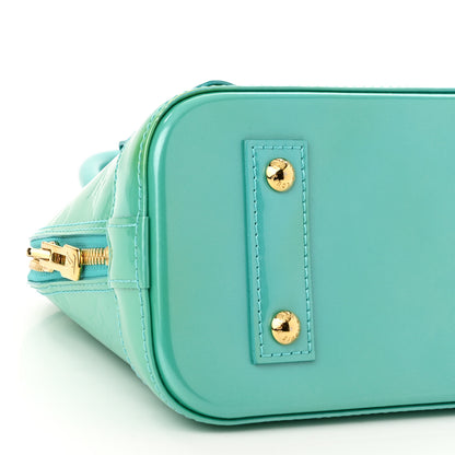 Louis Vuitton Vernis Alma BB Turquoise 8 of 10