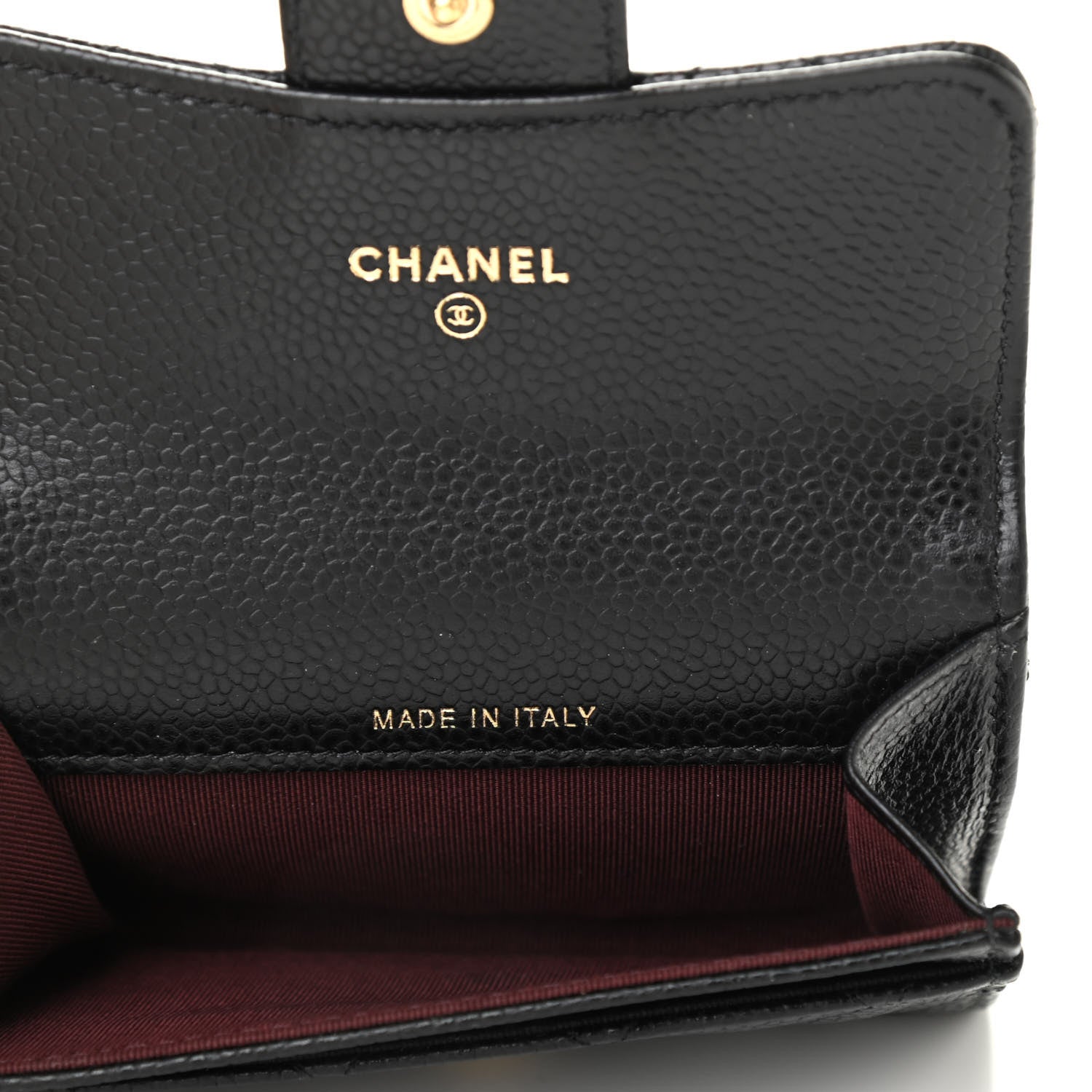 Chanel Caviar Quilted Flap Card Holder Black 5 of 8