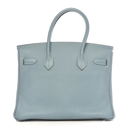 Hermes Togo Birkin 30 Ciel 4 of 38