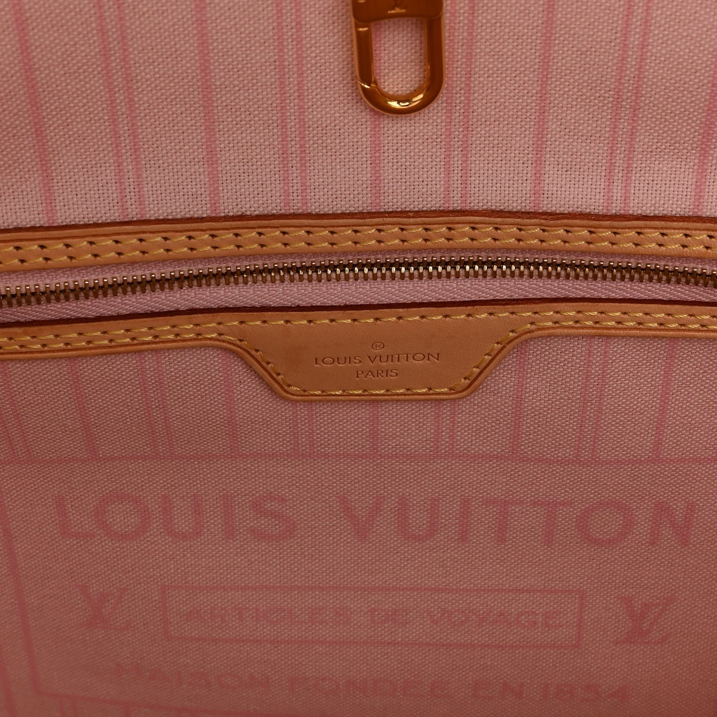 Damier Azur Neo Neverfull MM Rose Ballerine