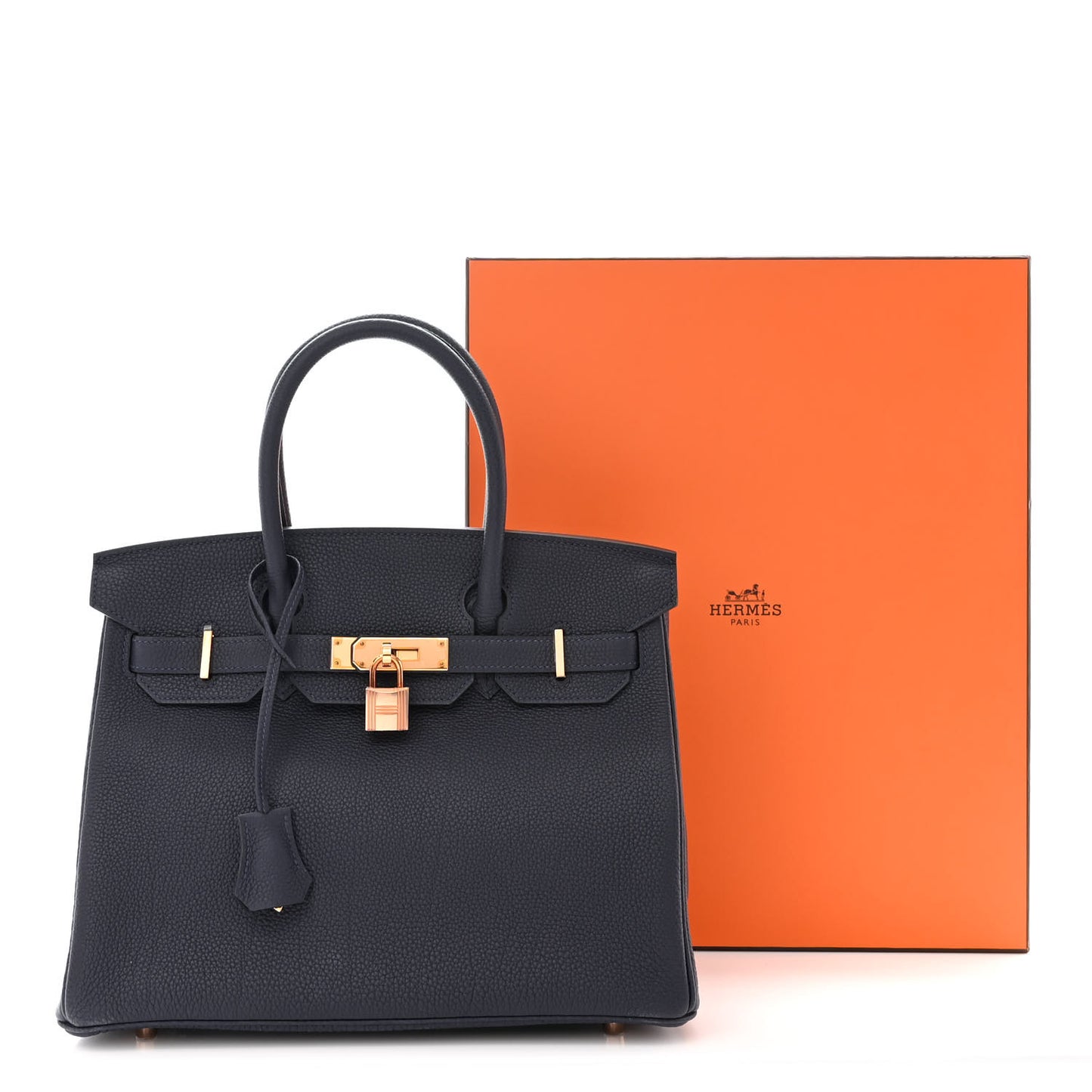 Togo Birkin 30 Bleu Nuit