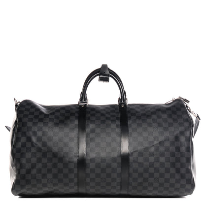 Louis Vuitton Damier Graphite Keepall Bandouliere 55 1 of 8