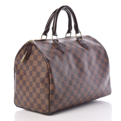Louis Vuitton Damier Ebene Speedy 30 3 of 14