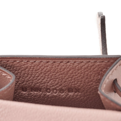 Hermes Tadelakt Chevre Mysore Kelly Quelle Idole Bag Charm Glycine 4 of 5