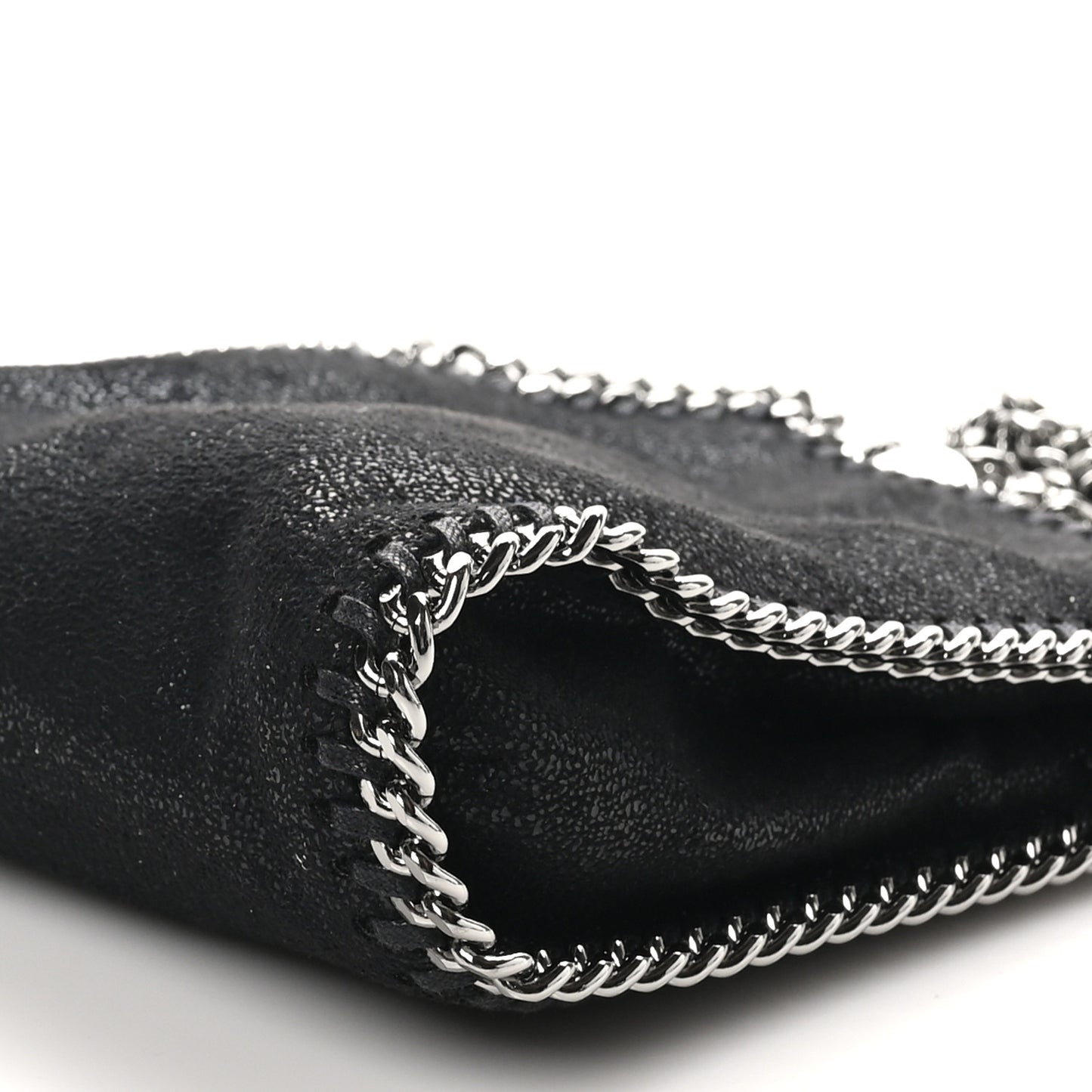 Shaggy Deer Tiny Falabella Tote Black