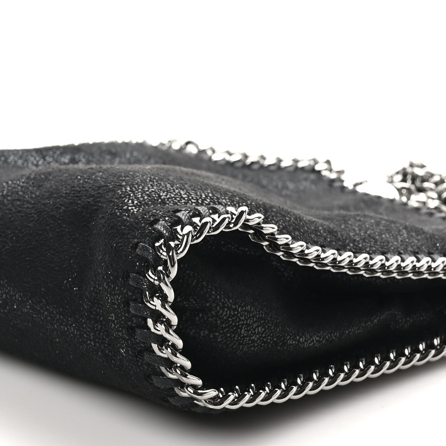 Stella McCartney Shaggy Deer Tiny Falabella Tote Black 9 of 9