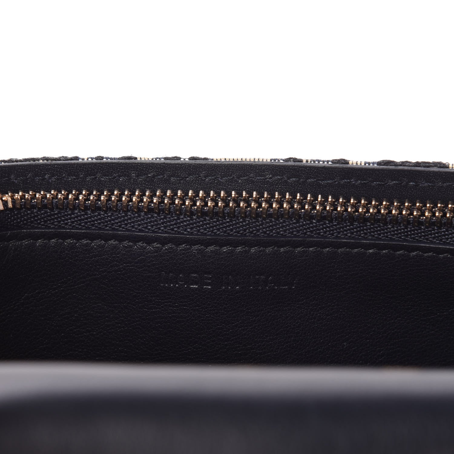 Christian Dior Oblique Saddle Belt Bag Blue 9 of 11