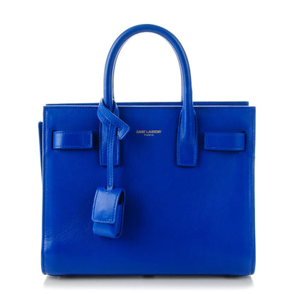 Saint Laurent Calfskin Nano Sac De Jour Royal Blue 1 of 7