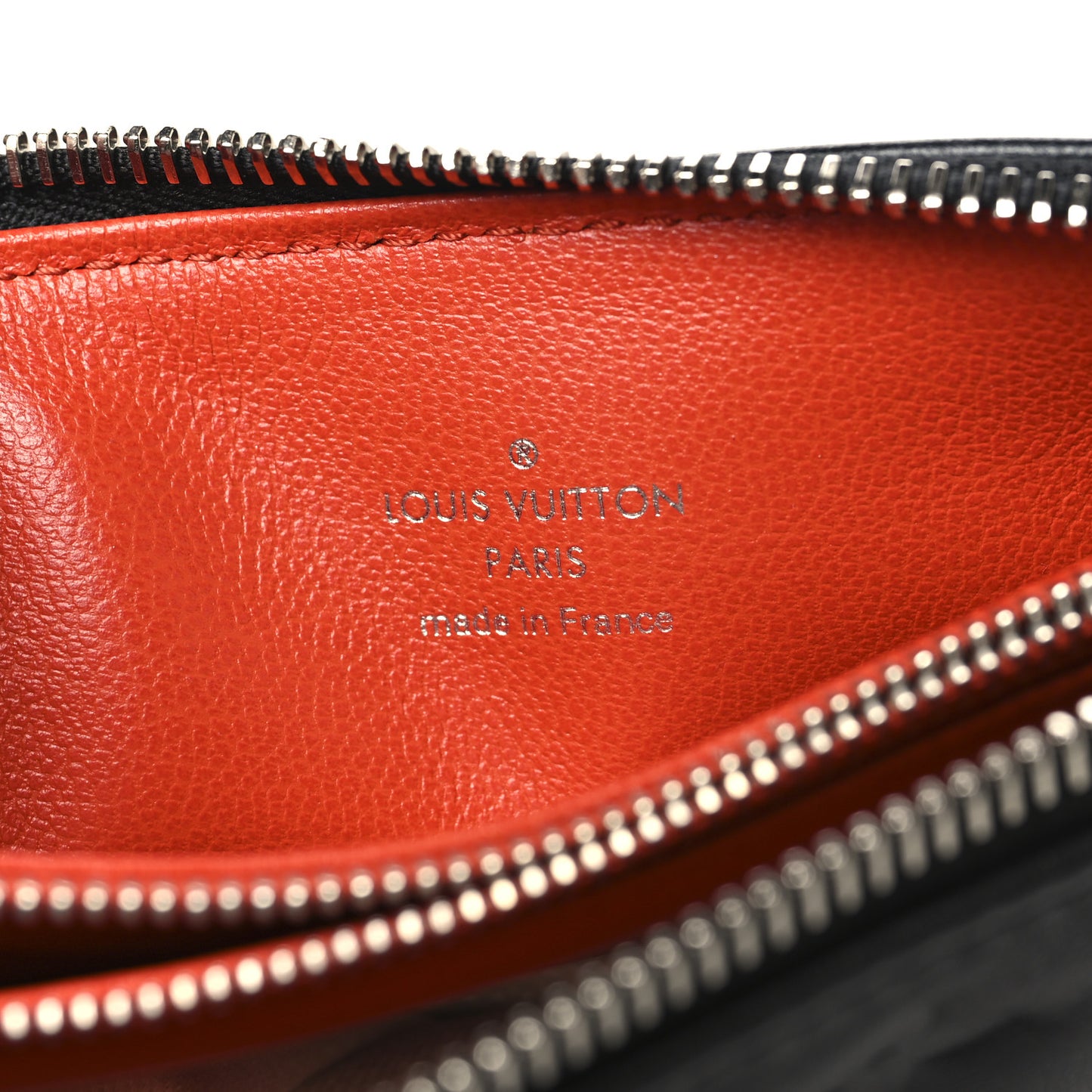 Lambskin Embossed Monogram Coussin BB Black