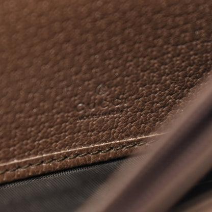 Gucci GG Supreme Monogram Web Ophidia Continental Wallet Brown 6 of 11