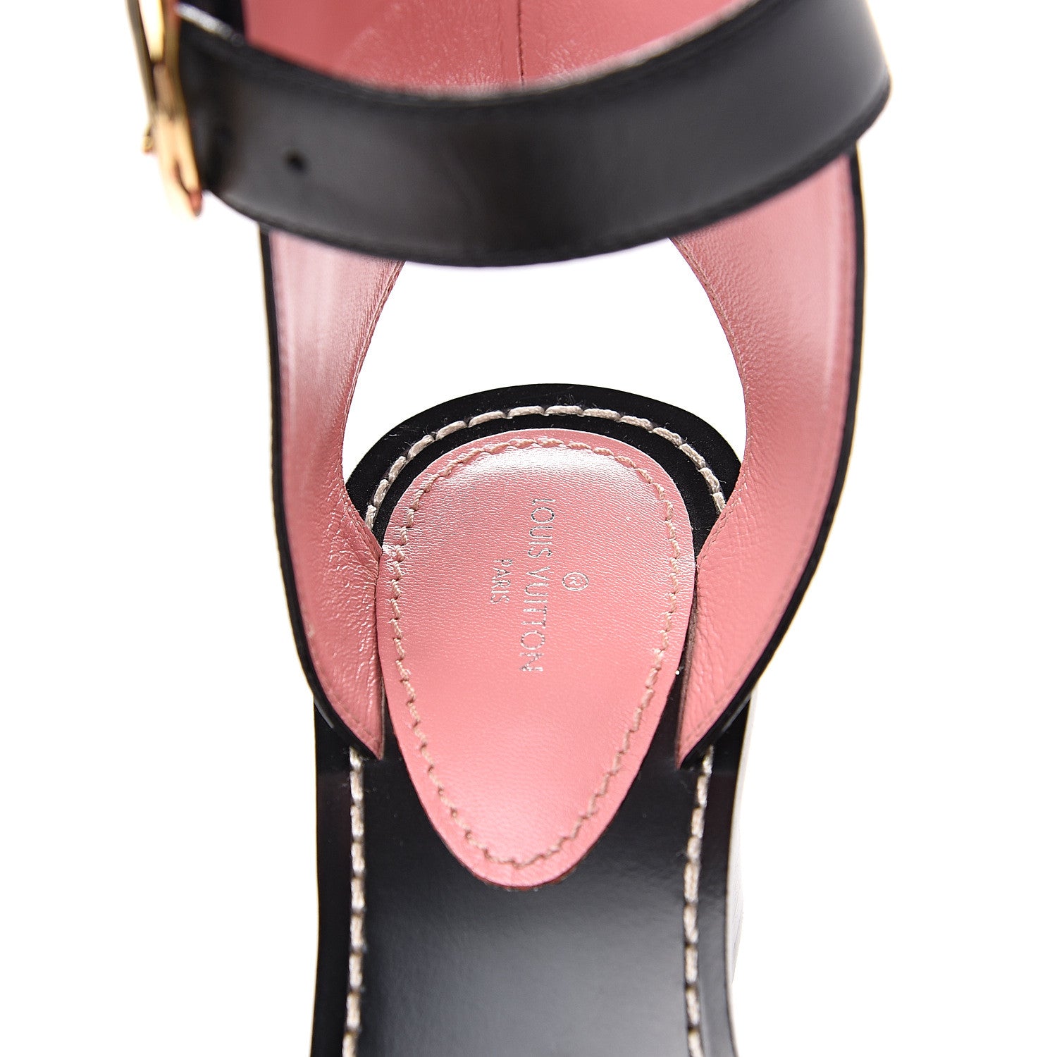 Louis Vuitton Passenger Sandals 37 Black 6 of 8