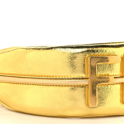 Fendi Rock Millenium Small Fendigraphy Hobo Gold 9 of 11