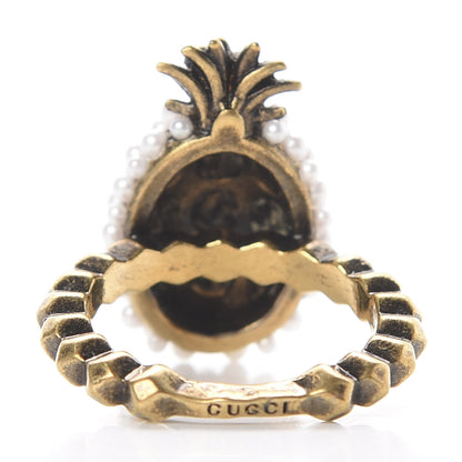 Gucci Pearl Pineapple Ring L Cream 2 of 4