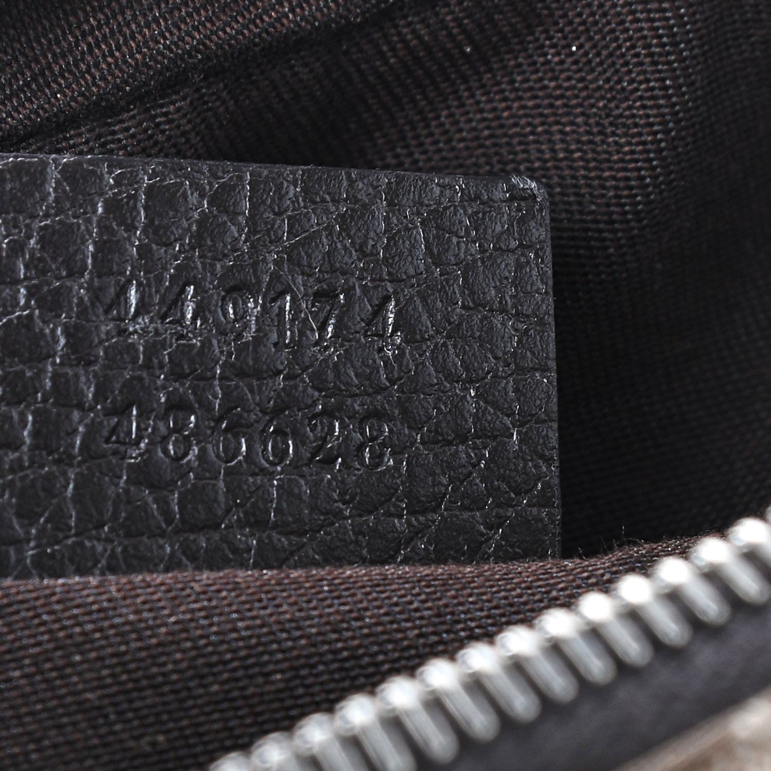 Gucci Monogram Belt Bag Dark Brown 9 of 9