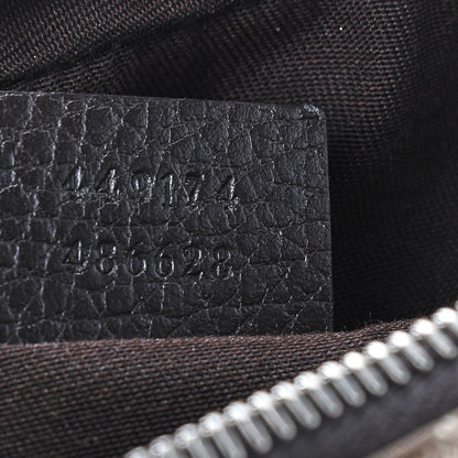 Gucci Monogram Belt Bag Dark Brown 9 of 9