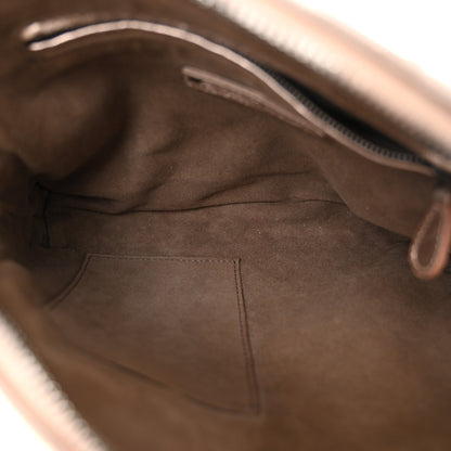 Bottega Veneta Metallic Grosgrain Intrecciato Nodini Crossbody Messenger Copper 5 of 10