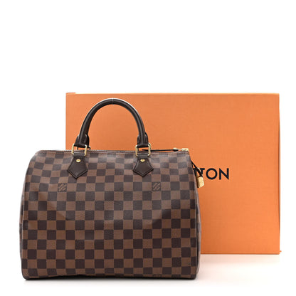 Louis Vuitton Damier Ebene Speedy 30 11 of 11