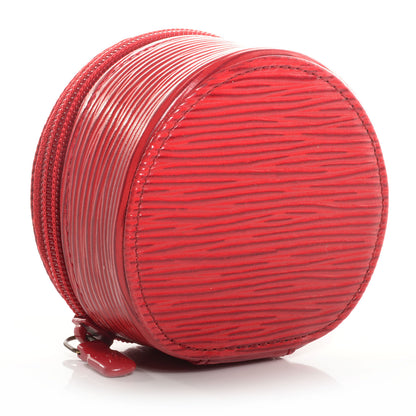 Louis Vuitton Epi Ecrin Bijoux 8cm Jewelry Box Red 3 of 7