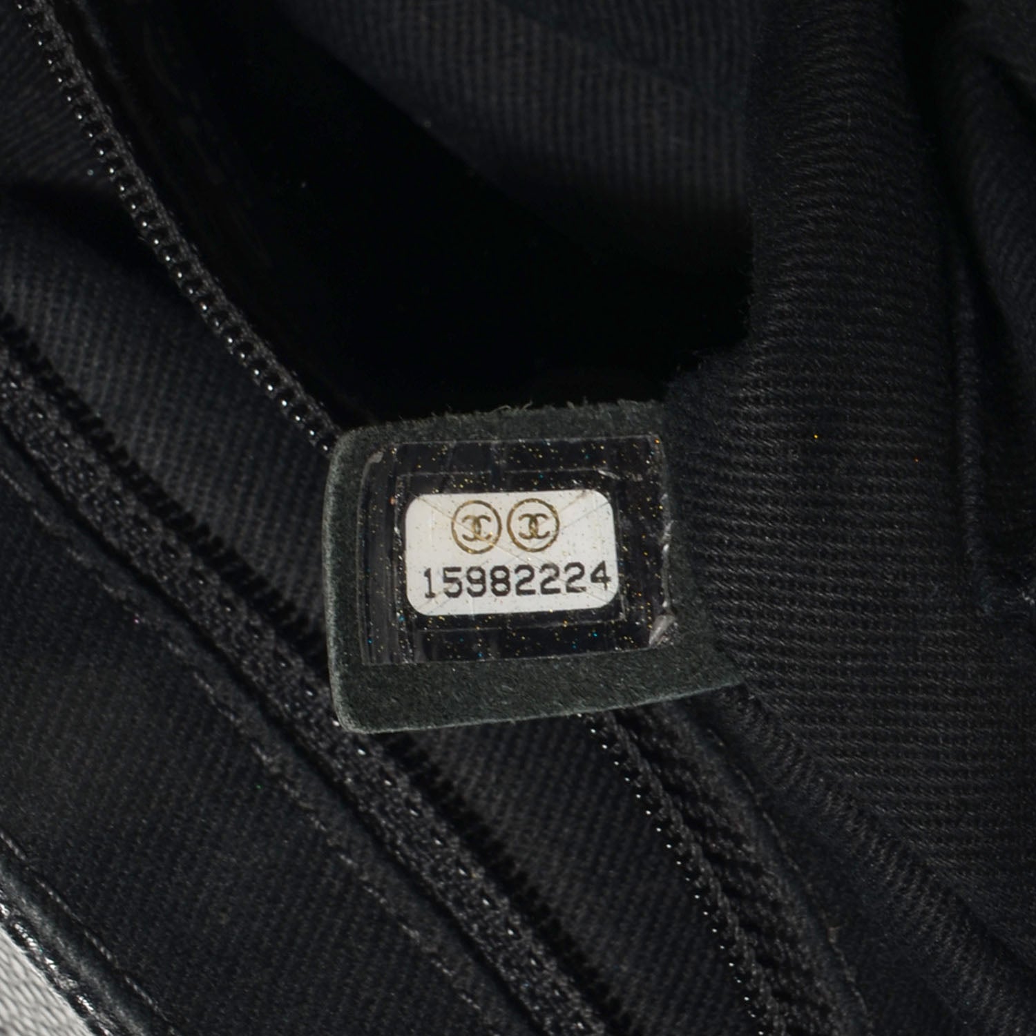 Chanel Caviar Half Moon Large Flap Black 7 of 8