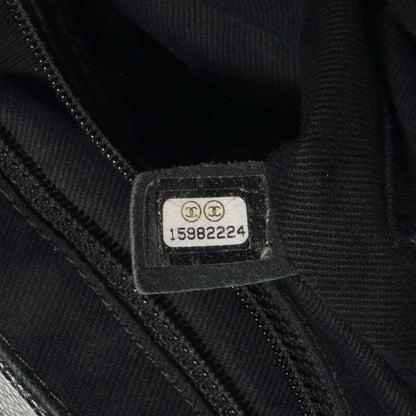 Chanel Caviar Half Moon Large Flap Black 7 of 8