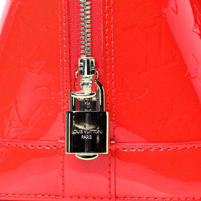 Louis Vuitton Vernis Alma PM Rouge Grenadine 6 of 6