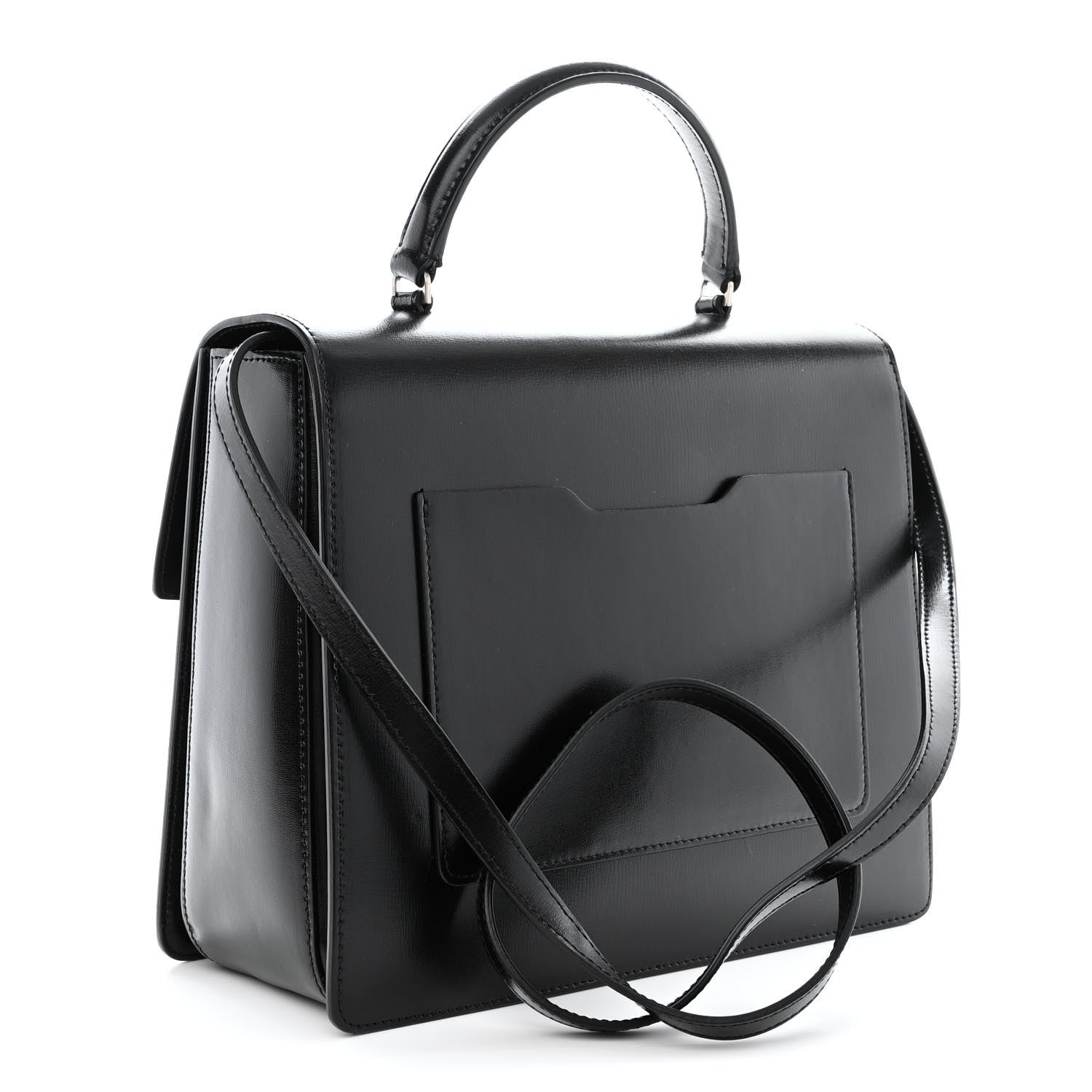 Off-White Calfskin 2.8 Jitney Bag Black 3 of 10