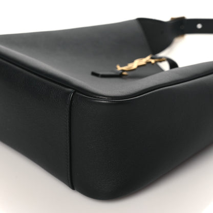 Saint Laurent Smooth Calfskin Small Le 5 A 7 Soft Hobo Black 7 of 7