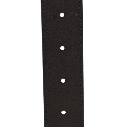 Gucci Plutone Calfskin Plaque GG 30mm Belt 85 34 Cocoa 4 of 5