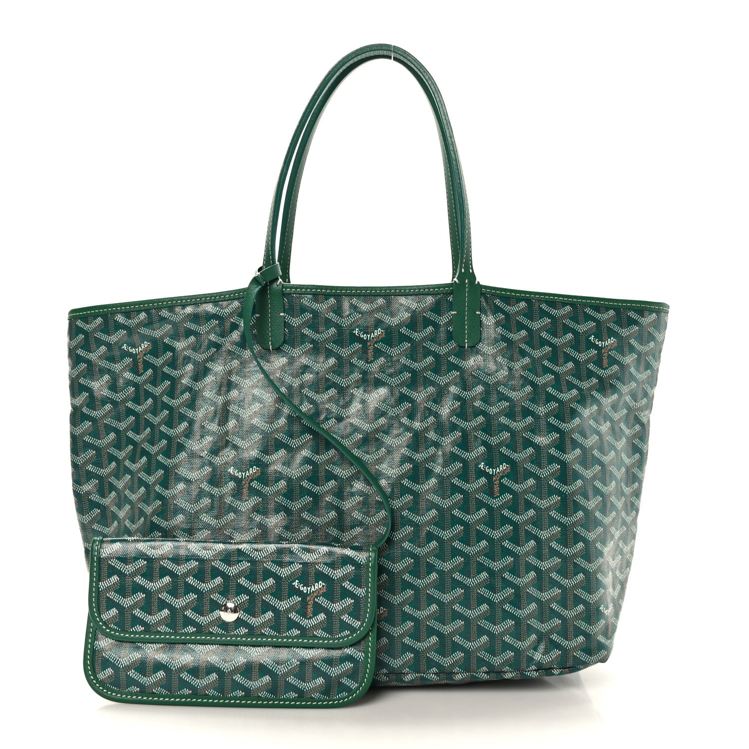 Goyard Goyardine Saint Louis PM Green 1 of 11