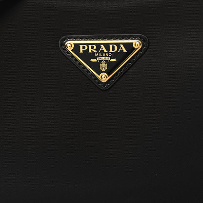 Prada Re-Nylon Spazzolato Arque Shoulder Bag Black 6 of 8