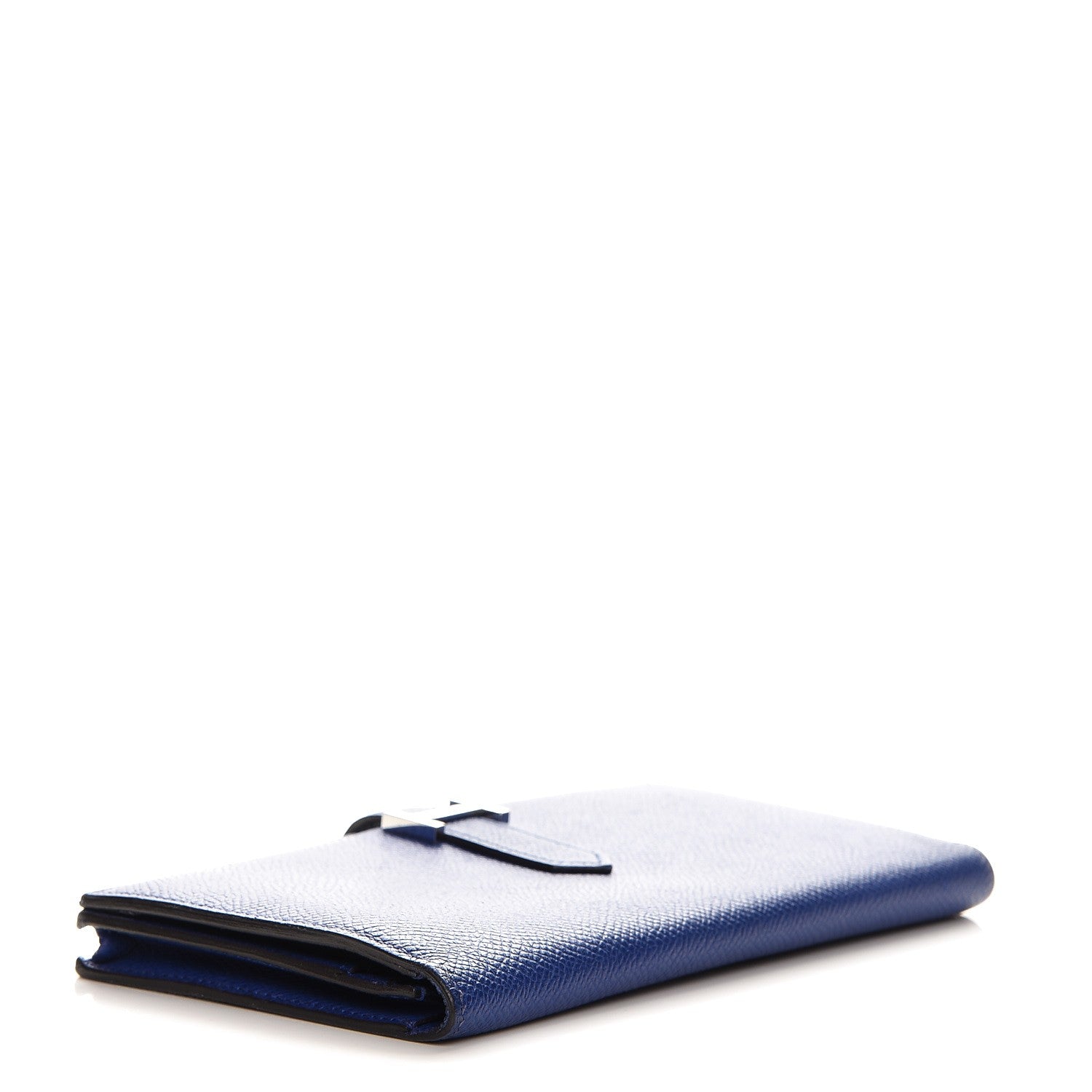 Hermes Epsom Bearn Gusset Wallet Bleu Saphir 4 of 7